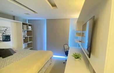 Imagem 14: Mansão Alphaville - 4 suítes - escritório - 100 Mobiliada e Decorada