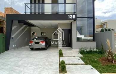 Imagem: A casa em condomínio possui 3 Dormitórios, 5 Banheiros, 210m²