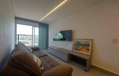 Imagem: O apartamento possui 1 Dormitório, 2 Banheiros, 1 Vaga na garagem