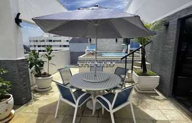 Imagem: O apartamento na cobertura possui 3 Dormitórios, 3 Banheiros