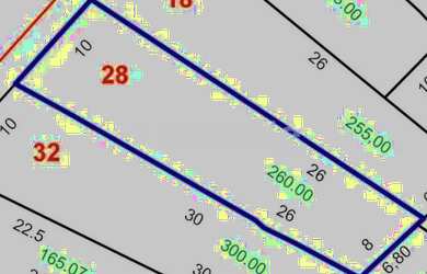 Imagem: O terreno possui 260m² de Área e está localizado em Vila