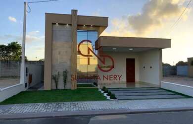 Imagem: A casa em condomínio à venda possui 3 Dormitórios, 3 Banheiros