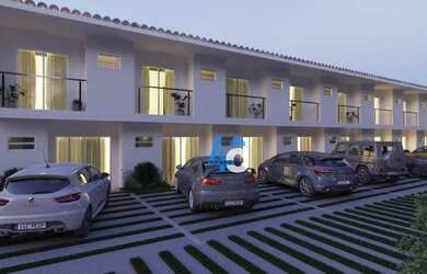 Imagem: A casa em condomínio possui 2 Dormitórios, 3 Banheiros, 1