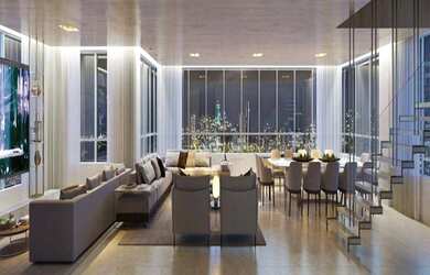 Imagem: O apartamento possui 4 Dormitórios, 5 Banheiros, 5 Vagas na