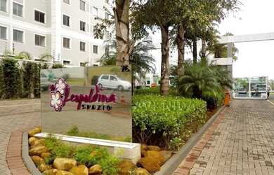 Imagem: O apartamento possui 2 Dormitórios, 1 Banheiro, 1 Vaga na garagem