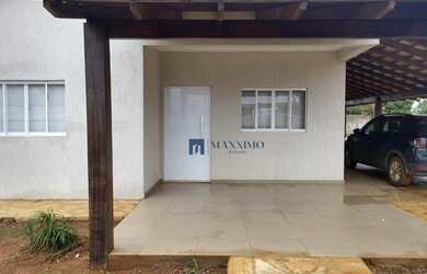 Imagem: A casa em condomínio possui 3 Dormitórios, 2 Banheiros, 4