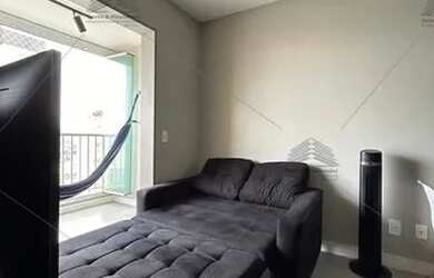 Imagem 8: Apartamento Moóca Porteira Fechada Mobiliado com 1 Dormitório, Sacada ampla, Cozinha Ameri