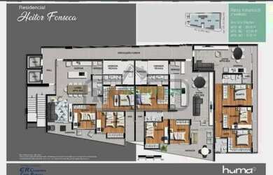 Imagem: O apartamento possui 3 Dormitórios, 3 Banheiros, 2 Vagas na