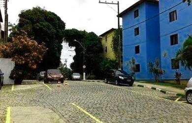 Imagem: O apartamento possui 2 Dormitórios, 1 Banheiro, 1 Vaga na garagem