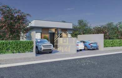 Imagem 2: Casa com 3 dormitórios, 105 m² - venda por R$ 680.000 ou aluguel por R$ 3.200/mês - Recrei