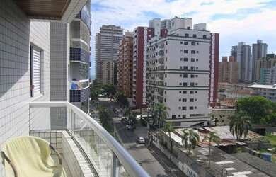 Imagem 1: Apartamento à venda, 82 m² por R$ 450.000,00 - Canto do Forte - Praia...