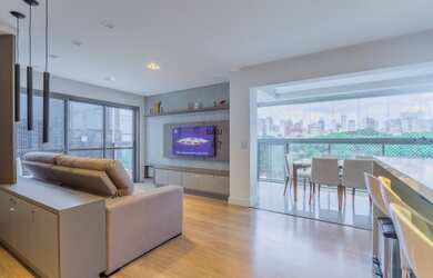 Imagem: O apartamento possui 3 Dormitórios, 3 Banheiros, 2 Vagas na