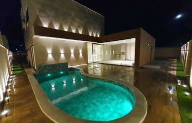 Imagem 8: Vista Lagoa casa para venda tem 270m2 com 4 quartos em Barra Nova - Marechal Deodoro - AL