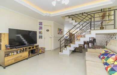 Imagem: A casa em condomínio possui 3 Dormitórios, 2 Banheiros, 2