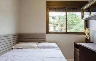 Imagem: O apartamento possui 1 Dormitório, 1 Banheiro, 10m² de Área