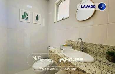 Imagem 10: Casa Duplex Nova de 05 suítes e 1.700 m² de área com lazer em condomínio...