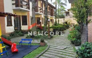 Imagem: A casa em condomínio possui 2 Dormitórios, 3 Banheiros, 2