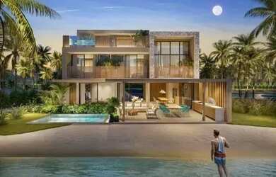 Imagem: A casa em condomínio possui 4 Dormitórios, 1 Banheiro, 2 Vagas