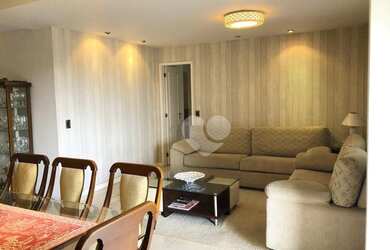 Imagem: O apartamento na cobertura possui 3 Dormitórios, 3 Banheiros