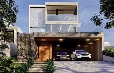 Imagem: A casa em condomínio possui 3 Dormitórios, 3 Banheiros, 1