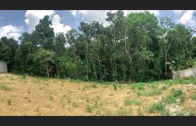 Imagem: O terreno à venda possui e está localizado em Alphaville