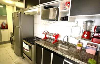 Imagem: O apartamento possui 2 Dormitórios, 2 Banheiros, 1 Vaga na