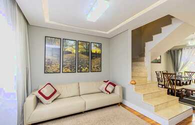 Imagem: A casa em condomínio possui 3 Dormitórios, 3 Banheiros, 2