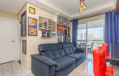 Imagem: O apartamento possui 2 Dormitórios, 2 Banheiros, 1 Vaga na