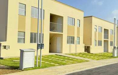 Imagem: O apartamento possui 2 Dormitórios, 1 Banheiro, 1 Vaga na garagem