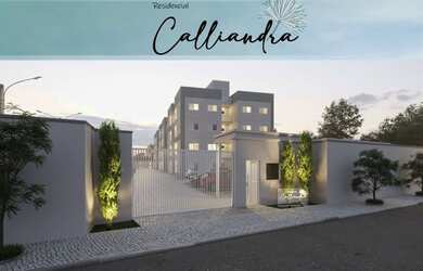 Imagem: O apartamento possui 2 Dormitórios, 1 Banheiro, 1 Vaga na garagem