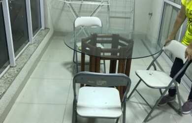 Imagem 1: Apart. Piscina, Imóvel mobiliado, Ar-condicionadoeÁrea de serviço