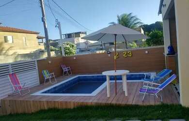 Imagem: A casa em condomínio possui 3 Dormitórios, 1 Banheiro, 1 Vaga