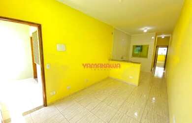 Imagem: A casa possui 1 Dormitório, 1 Banheiro, 54m² de Área e está