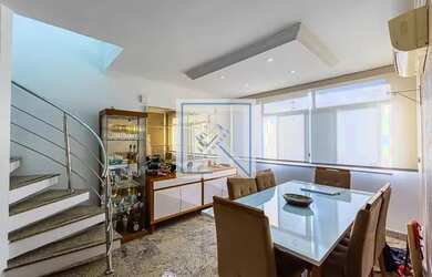 Imagem: O apartamento na cobertura possui 3 Dormitórios, 4 Banheiros