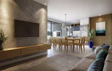 Imagem: O apartamento possui 3 Dormitórios, 2 Banheiros, 2 Vagas na