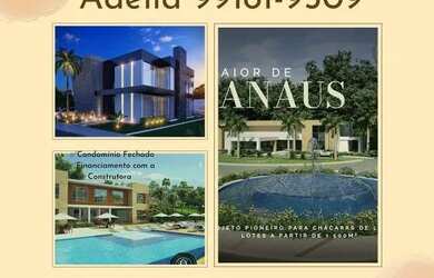 Imagem: O terreno está localizado em Tarumã, Manaus à venda por R$1.500.000