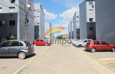 Imagem: O apartamento possui 2 Dormitórios, 1 Banheiro, 1 Vaga na garagem