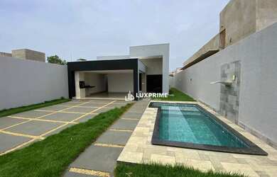 Imagem: A casa possui 3 Dormitórios, 1 Banheiro, 5 Vagas na garagem