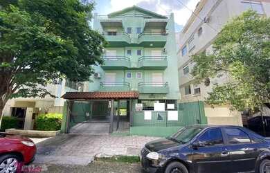 Imagem: O apartamento possui 1 Dormitório, 1 Banheiro, 1 Vaga na garagem