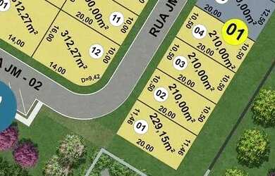 Imagem: O terreno possui 439m² de Área e está localizado em Goiânia