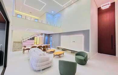 Imagem 2: Casa de Alto Padrão no Alphaville Ceará 5 Suítes, 6 Vagas e Acabamento Premium