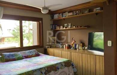 Imagem 10: Casa em Lomba Grande. Churrasqueira, Imóvel mobiliado, Ar-condicionadoe191m²...