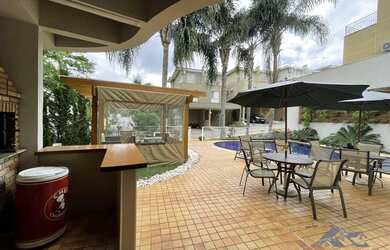 Imagem: A casa em condomínio possui 3 Dormitórios, 3 Banheiros, 2