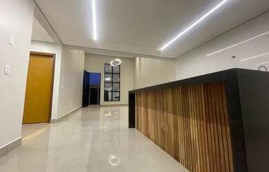 Imagem 4: Casa moderna. Piscina, Churrasqueira, Varandae216m² de Área