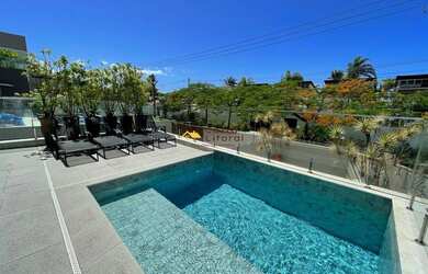 Imagem: A casa em condomínio possui 5 Dormitórios, 5 Banheiros, 3