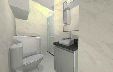 Imagem 9: Imóvel para venda tem 30 metros quadrados com 1 quarto em Praia da Costa...