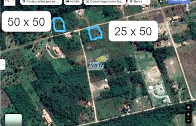 Imagem: O terreno possui 2.500m² de Área e está localizado em Campestre