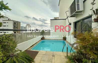 Imagem: O apartamento na cobertura possui 3 Dormitórios, 3 Banheiros