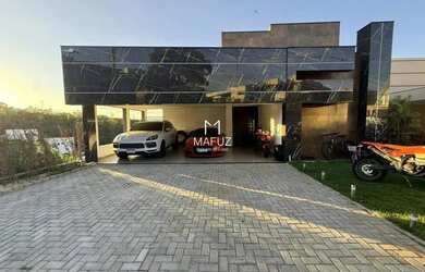 Imagem 2: Casa para aluguel, 5 quartos, 3 suítes, 4 vagas, Condomínio Gran Park...