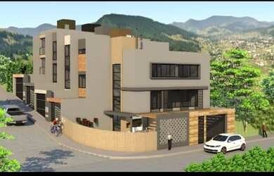 Imagem: A casa possui 3 Dormitórios, 2 Banheiros, 2 Vagas na garagem